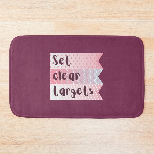 Item preview, Set clear targets  designed and sold by Aya-salah123.