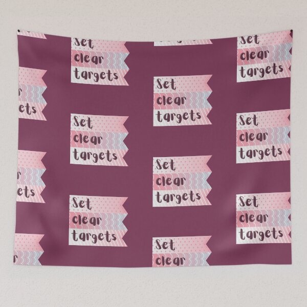 Item preview, Set clear targets  designed and sold by Aya-salah123.