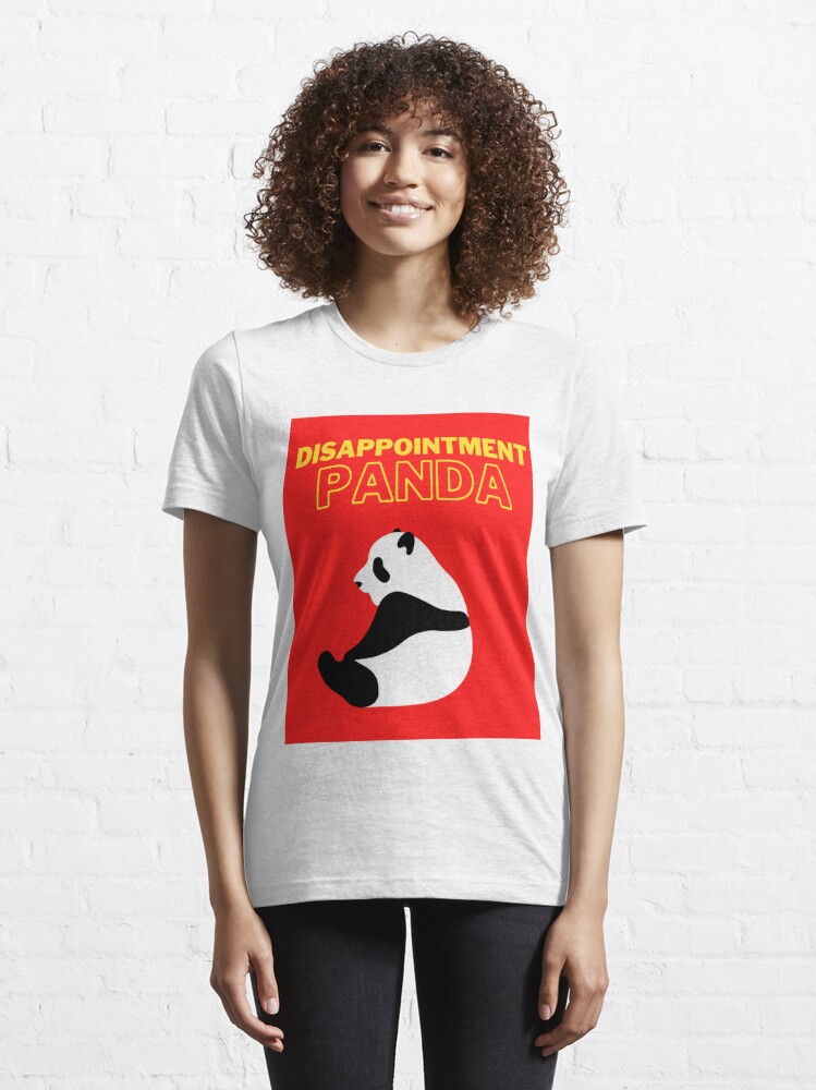 t-shirt com desenho de panda triste - TenStickers