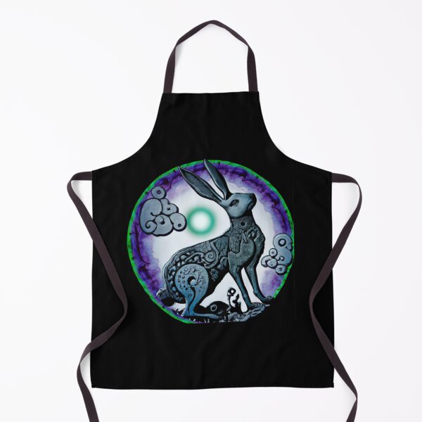 Item preview, Celtic Moon Hare Art – Mystical Pagan Lunar Animal Design designed and sold by Vividality.