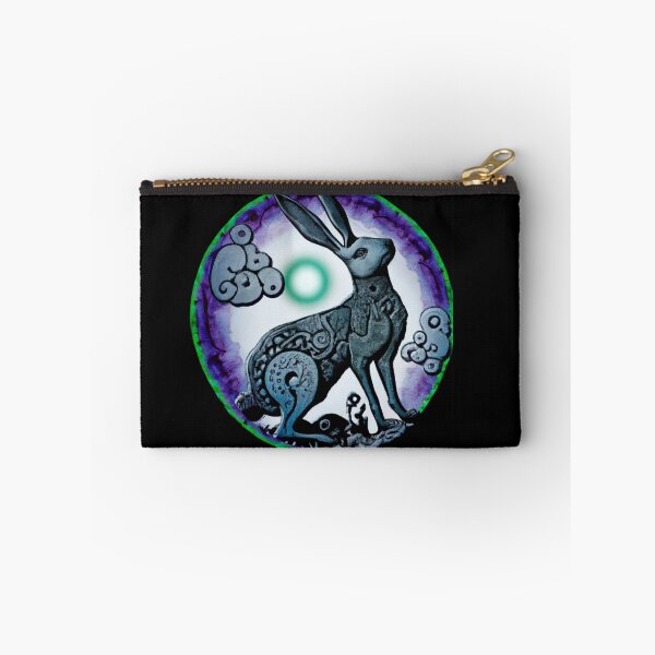 Item preview, Celtic Moon Hare Art – Mystical Pagan Lunar Animal Design designed and sold by Vividality.
