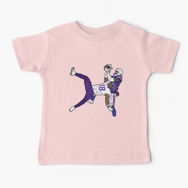 Justin Jefferson Celebration Baby T-Shirt for Sale by RatTrapTees