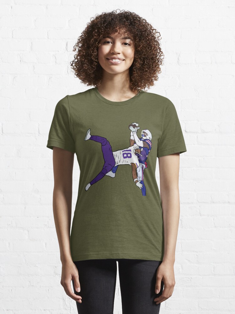 Justin Jefferson Catch' Essential T-Shirt for Sale by RatTrapTees