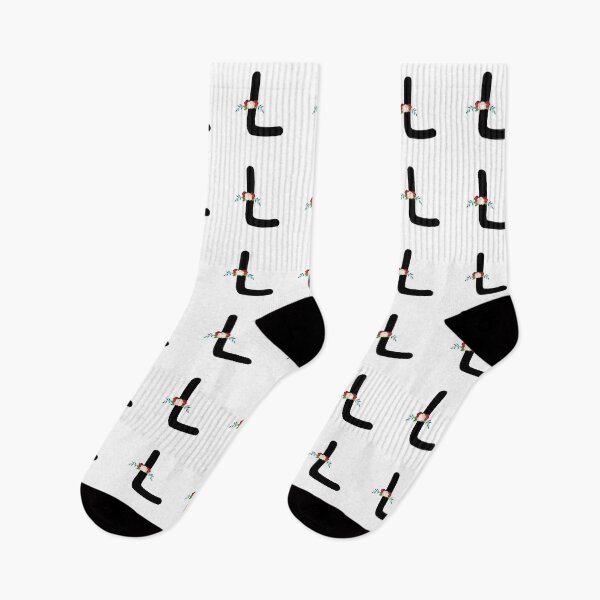 Item preview, Floral Black Monogram L designed and sold by ModernStyleBoho.