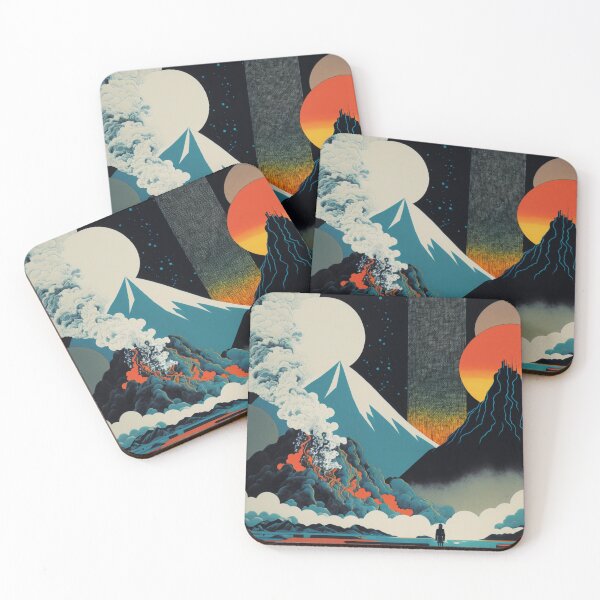 Item preview, Landscape Painting, ukiyo-e art style designed and sold by ParadiseSlice.