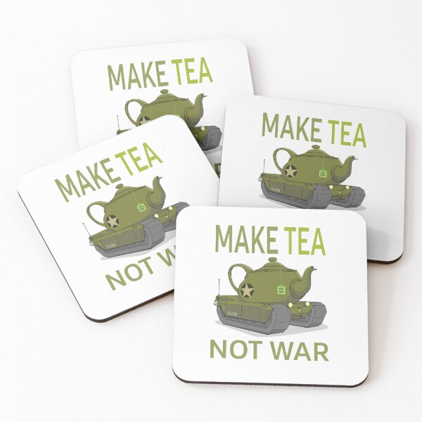 Item preview, Teank / Make Tea Not War designed and sold by The Comixes World .