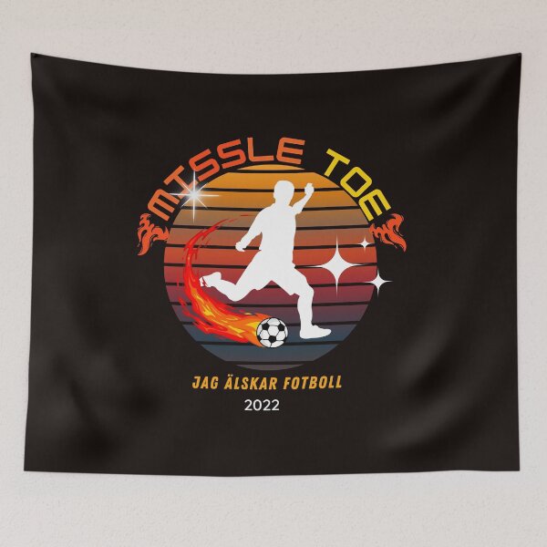Item preview, Missle Toe - I love Soccer in Swedish designed and sold by AlohaKingdom.