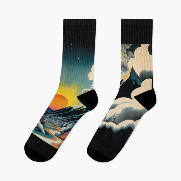 Artikelvorschau, Landschaftsmalerei, Ukiyo-e-Kunststil entworfen und verkauft von ParadiseSlice.
