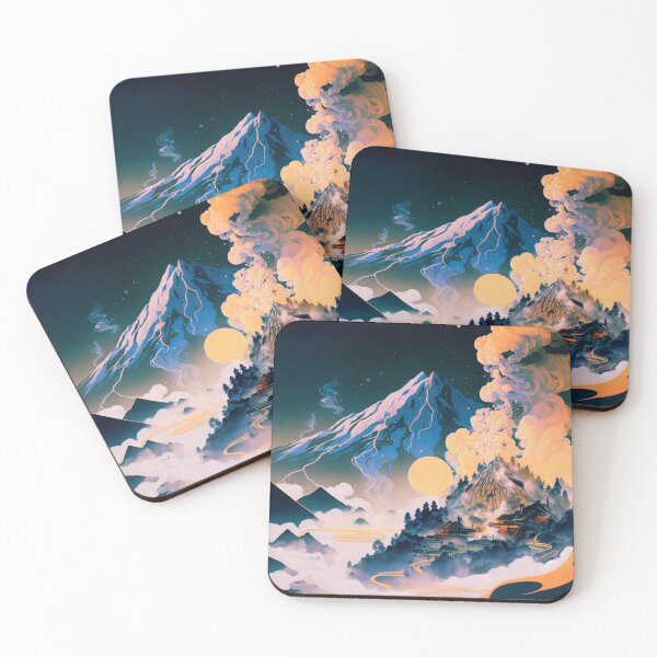 Item preview, Landscape Painting, ukiyo-e art style designed and sold by ParadiseSlice.
