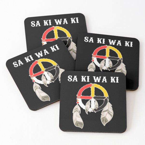 Item preview, SA KI WA KI Sac and Fox Nation Medicine Wheel designed and sold by MagicBoutique.