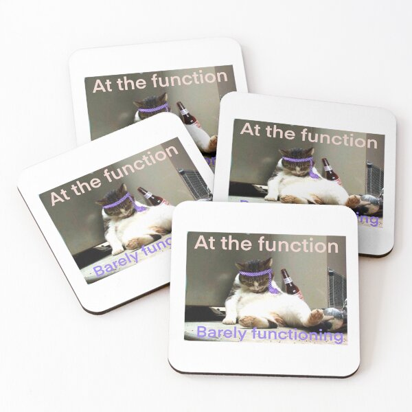 Item preview, Barely Functioning at the Function  designed and sold by Lauren Kenney.