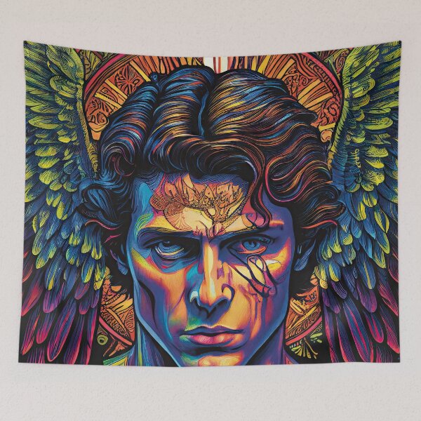Item preview, Archangel Haniel Illustration designed and sold by OccultDreams.
