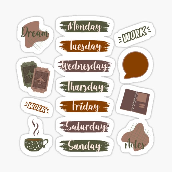 Journaling Stickers for Sale