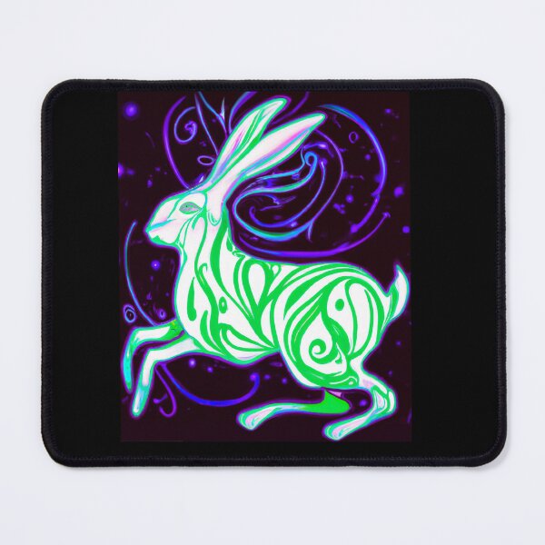 Item preview, Celtic Moon Hare Art – Mystical Pagan Lunar Animal Design designed and sold by Vividality.