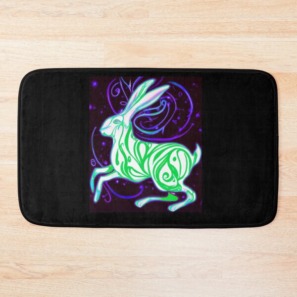 Item preview, Celtic Moon Hare Art – Mystical Pagan Lunar Animal Design designed and sold by Vividality.