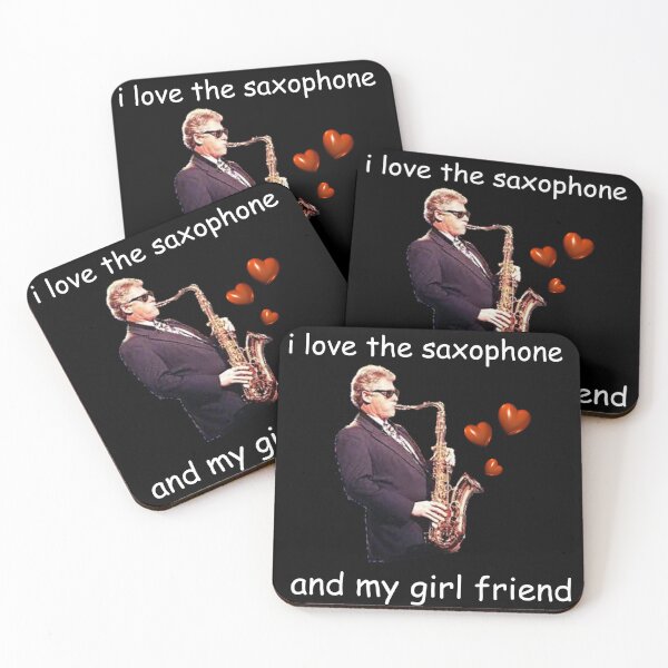 Item preview, I love my saxophone and my girl friend designed and sold by Nomok.