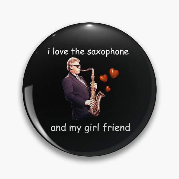 Item preview, I love my saxophone and my girl friend designed and sold by Nomok.