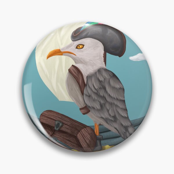Item preview, Loot Sniping Pirate Seagull designed and sold by LadyTaneli.