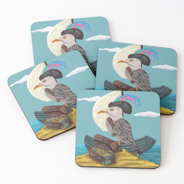 Item preview, Loot Sniping Pirate Seagull designed and sold by LadyTaneli.