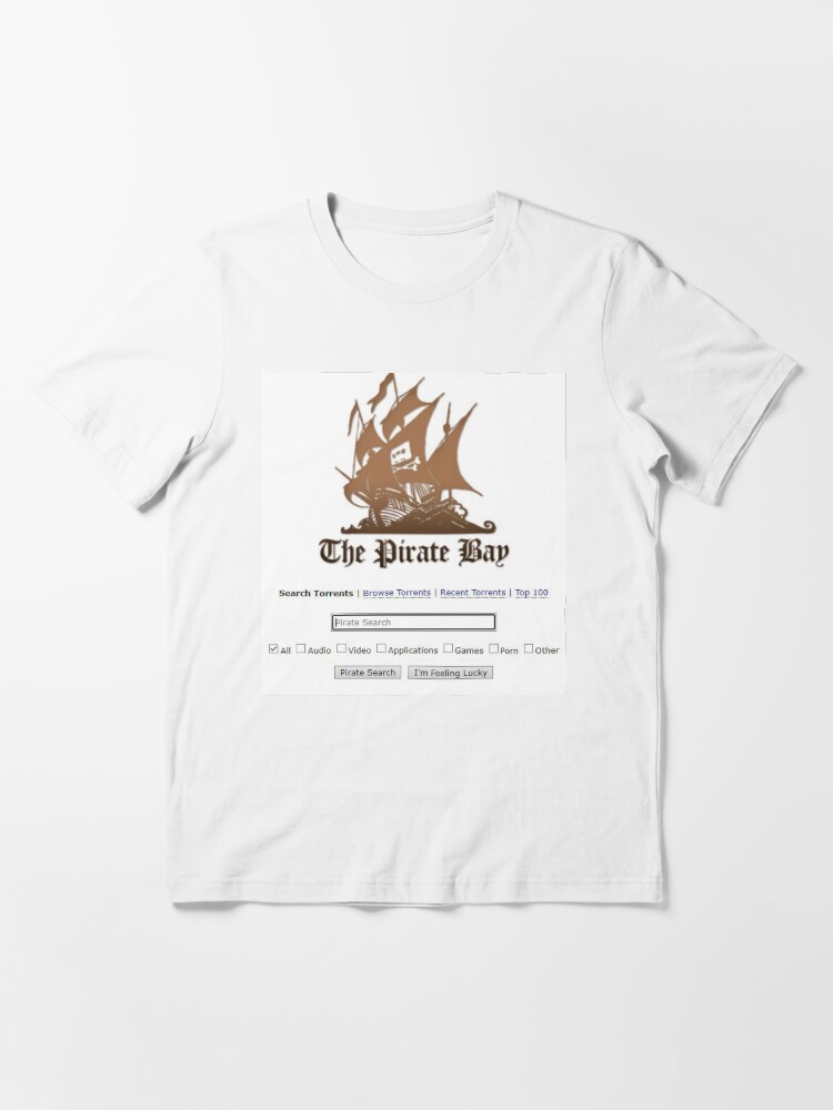 The Pirate Bay Ship Logo' Men's T-Shirt