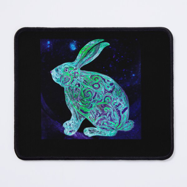 Item preview, Celtic Moon Hare Art – Mystical Pagan Lunar Animal Design designed and sold by Vividality.