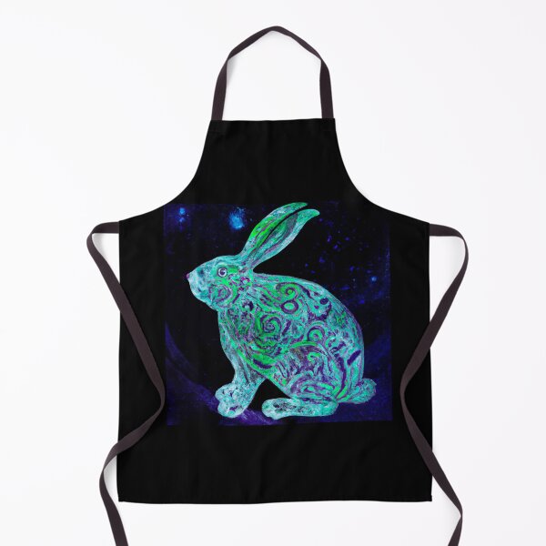 Item preview, Celtic Moon Hare Art – Mystical Pagan Lunar Animal Design designed and sold by Vividality.