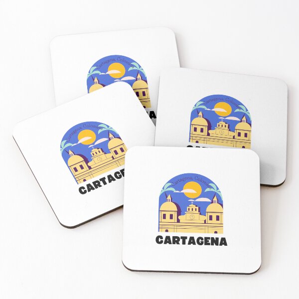 Item preview, Cartagen Colombia Vintage Travel designed and sold by Suzy Perez Art.