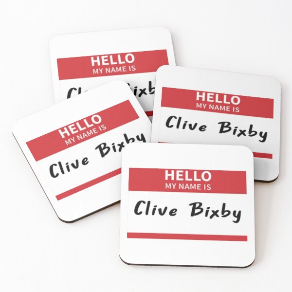Item preview, Clive bixby designed and sold by Cloudy124.