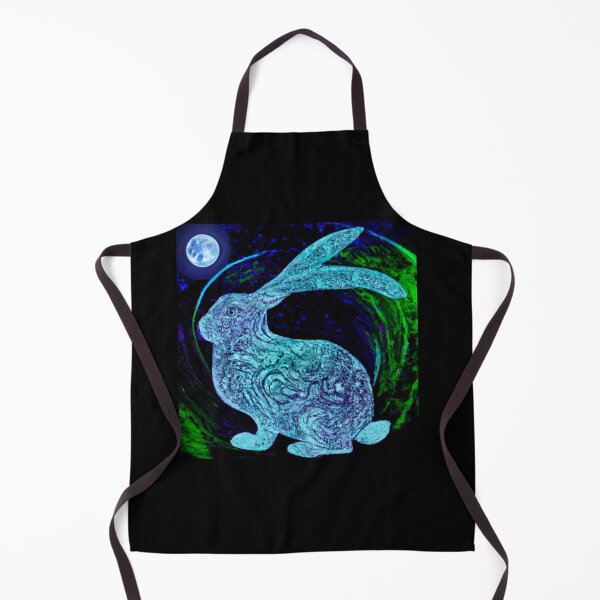 Item preview, Celtic Moon Hare Art – Mystical Pagan Lunar Animal Design designed and sold by Vividality.