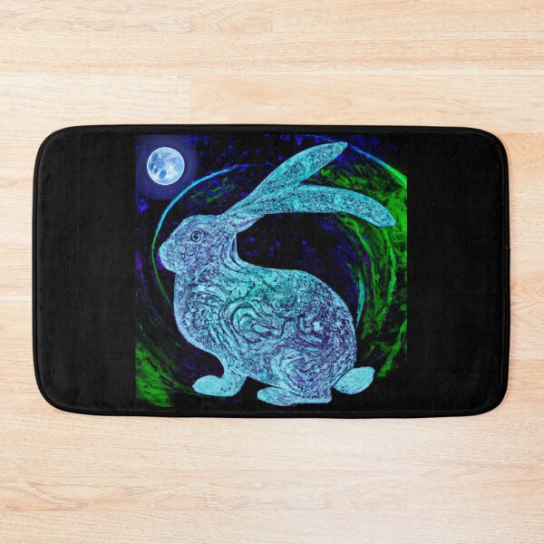 Item preview, Celtic Moon Hare Art – Mystical Pagan Lunar Animal Design designed and sold by Vividality.