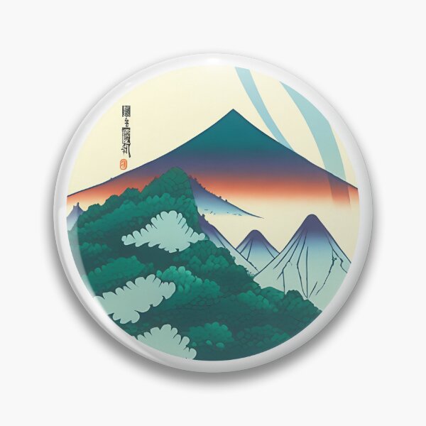 Item preview, Serene Summit Japanese Design designed and sold by Litheon.