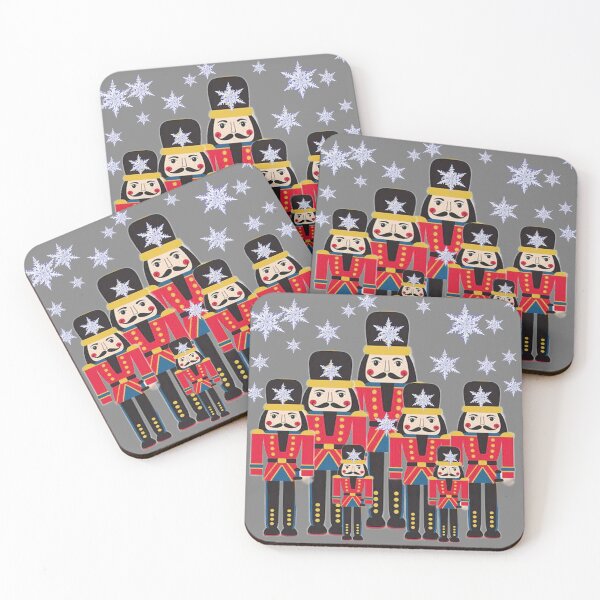Item preview, NUTCRACKER SOLDIERS WINTER CHRISTMAS WHIMSEY ART designed and sold by sharlesart.