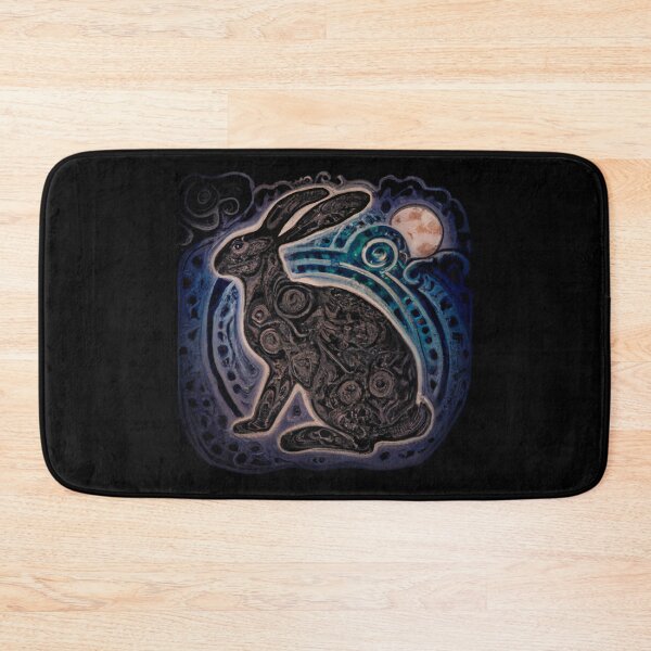 Item preview, Celtic Moon Hare Art – Mystical Pagan Lunar Animal Design designed and sold by Vividality.