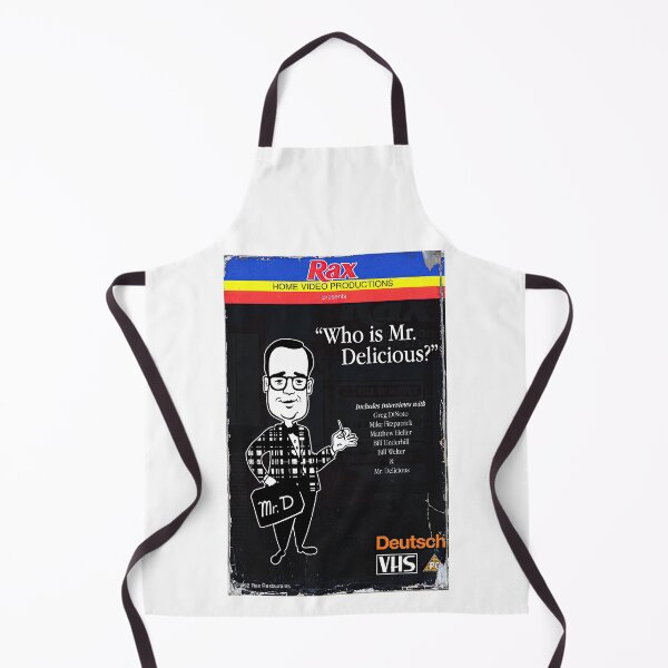 Item preview, Who is Mr. Delicious VHS Box designed and sold by Delicious Enterprises.
