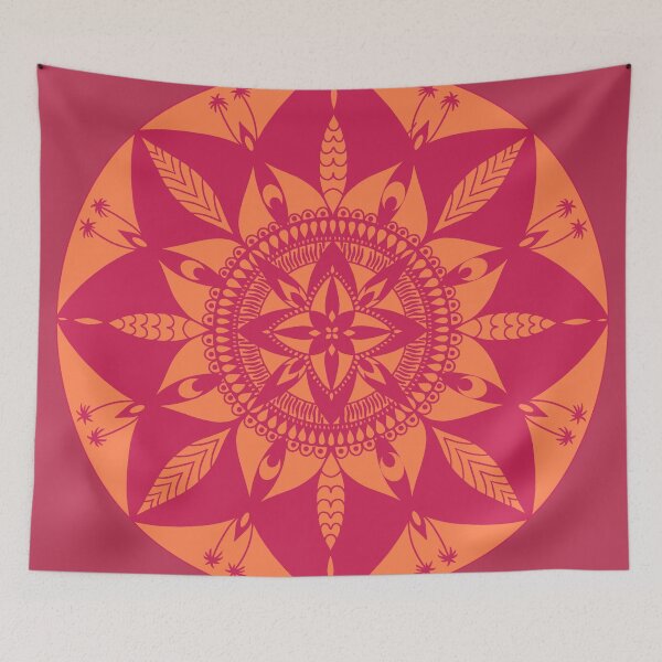 Item preview, Tropical beach mandala designed and sold by Anakathrin.