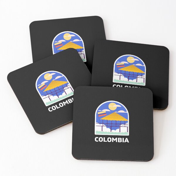 Item preview, Colombia Vintage Travel designed and sold by Suzy Perez Art.