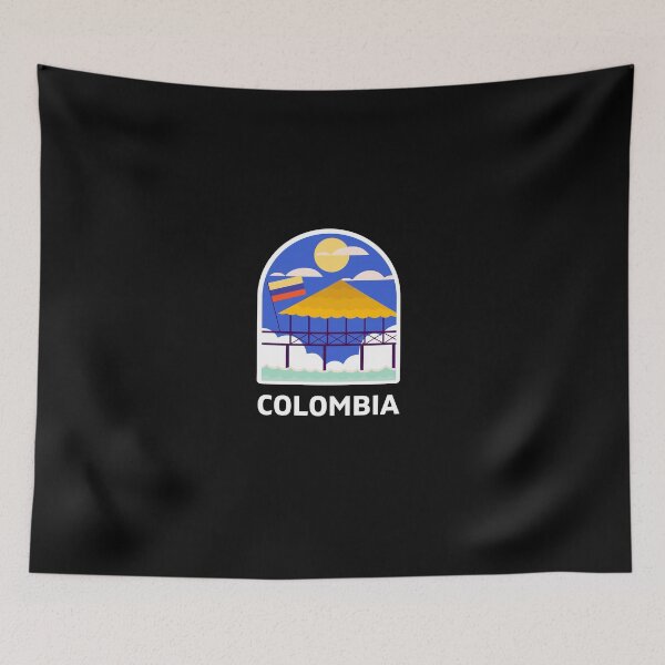 Item preview, Colombia Vintage Travel designed and sold by Suzy Perez Art.