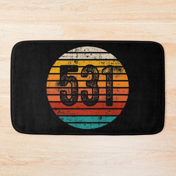 Item preview, Distressed Vintage Sunset 531 Area Code designed and sold by Gold Wings Tees.