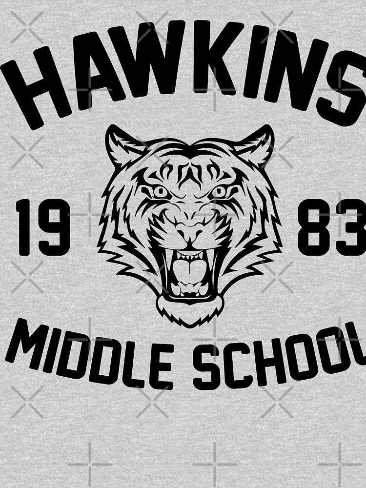 Hawkins high school logo tiger shirt, hoodie, sweater, long sleeve