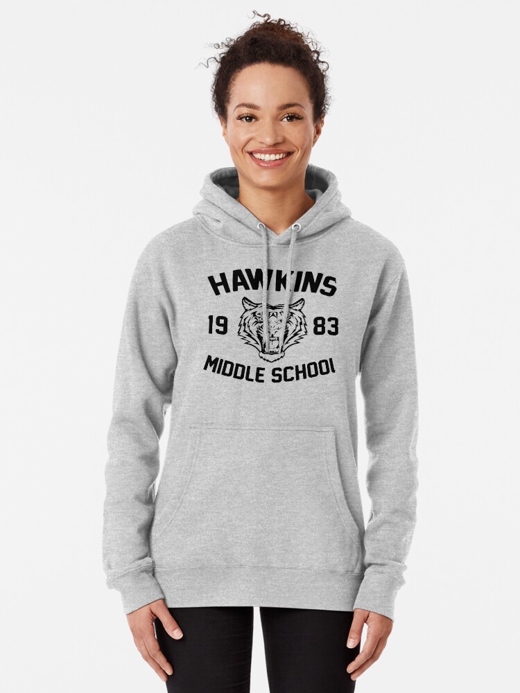 Hawkins middle school hoodie sale