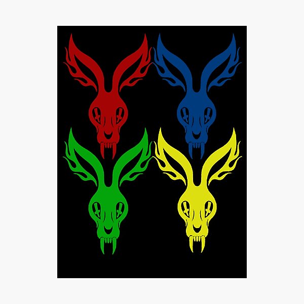 Item preview, mr bungle-easter bunny artwork designed and sold by LondownDesign.