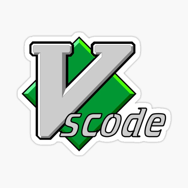 Item preview, VS Code / Vim - Misbrand Sticker  designed and sold by Stellar-Prints.