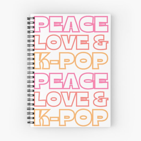 Item preview, Peace Love & K-Pop designed and sold by SeoulJourner.