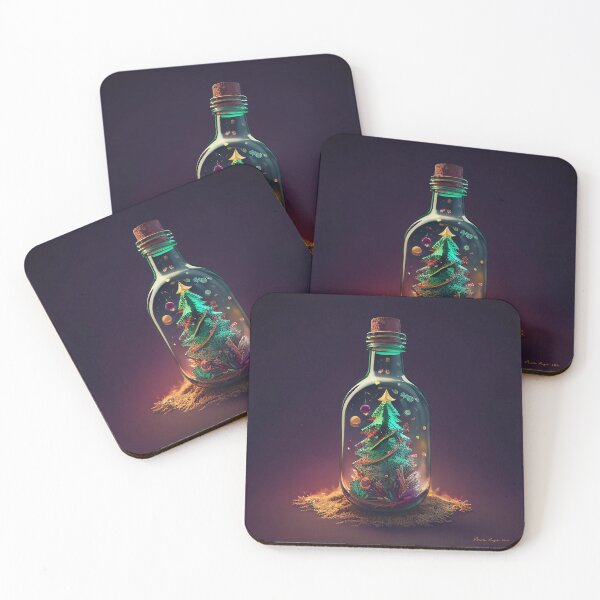 Item preview, Portrait Of A Christmas Bottle designed and sold by Mitch-Angelo.