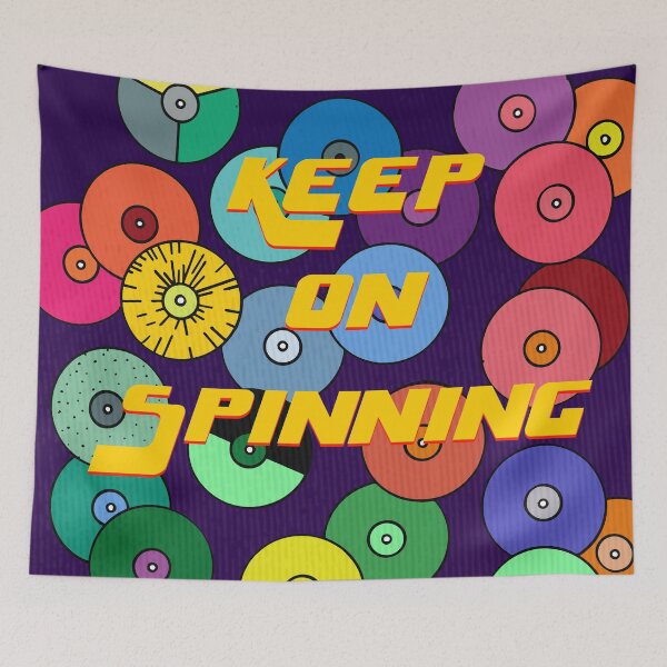 Item preview, Keep on Spinning designed and sold by Halfmoon Industries.