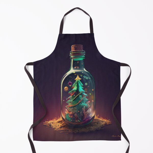 Item preview, Portrait Of A Christmas Bottle designed and sold by Mitch-Angelo.