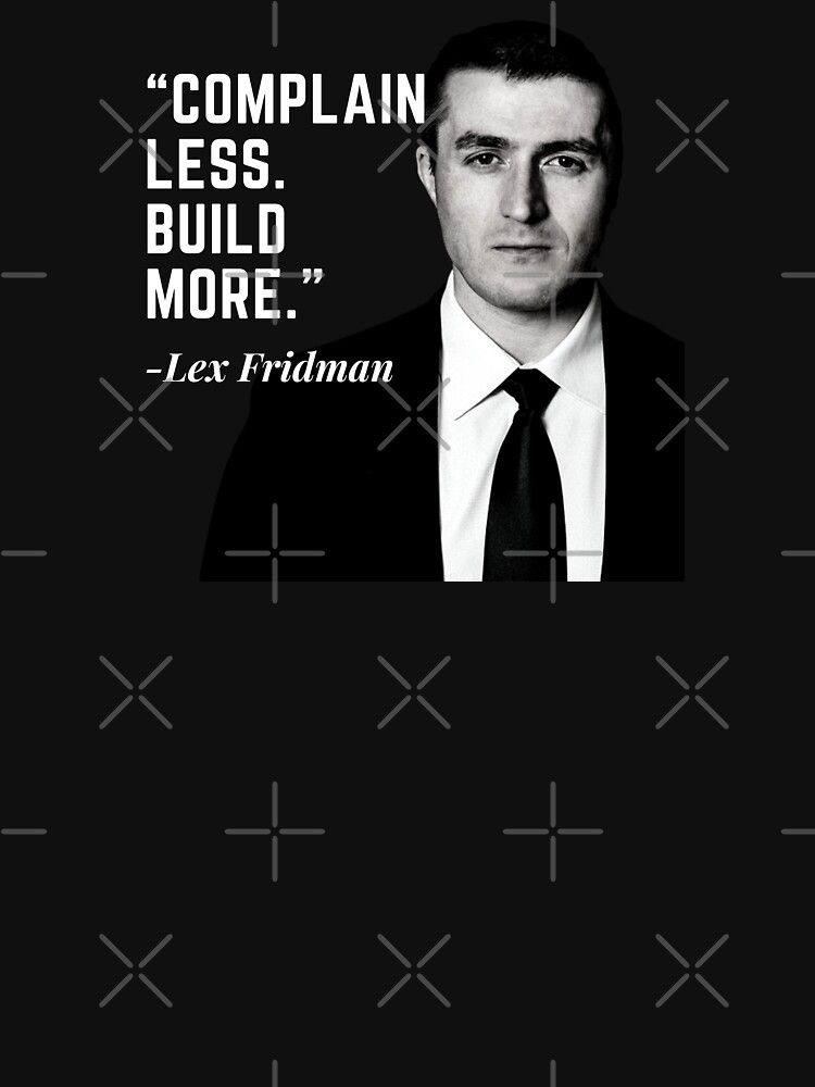 Lex Fridman Podcast Active T-Shirt for Sale by eshaylad123