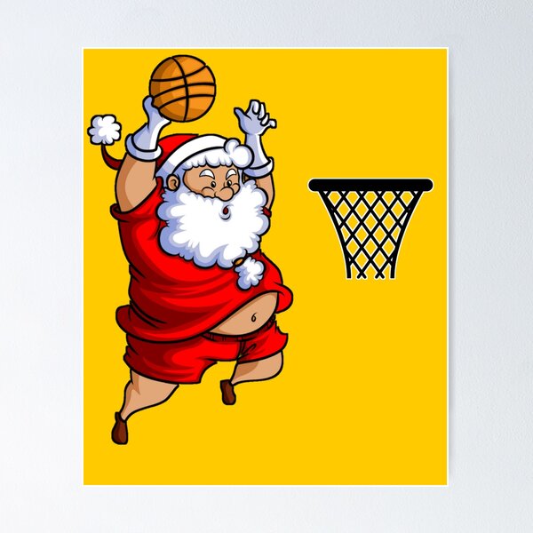 Basketball Santa 2023 T Shirt Christmas Xmas Ball Sport Gift 2022