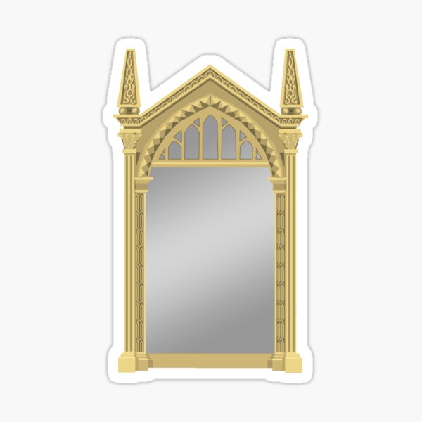 "Mirror of Erised" Sticker for Sale by MalteseArtist Redbubble