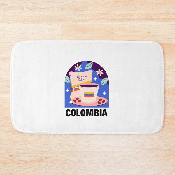 Item preview, Colombian Coffee Vintage Sticker designed and sold by Suzy Perez Art.